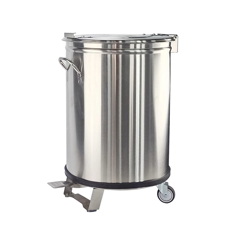 81001 Stainless Steel Garbage Bin